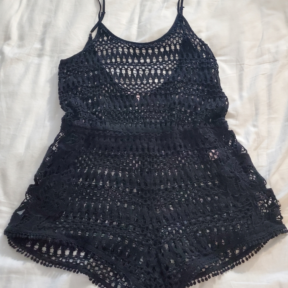 Women's Victoria's Secret Beach Cover-up Romper Size S